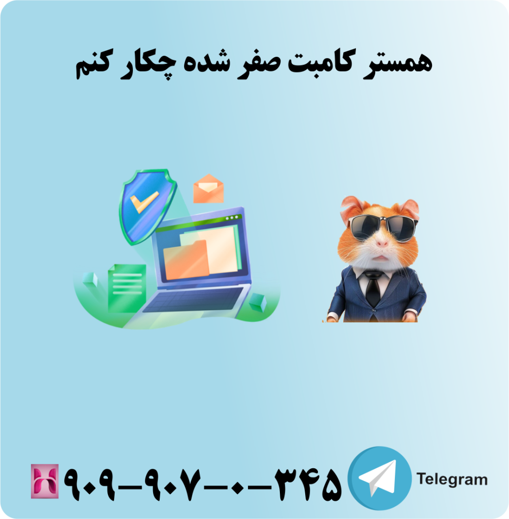 همستر کامبت صفر شده چیکار کنم