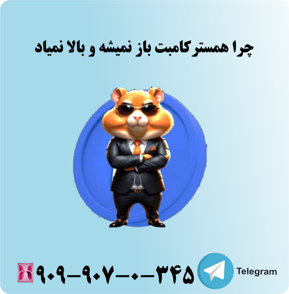 چرا همستر کامبت باز نمیشه و بالا نمیاد