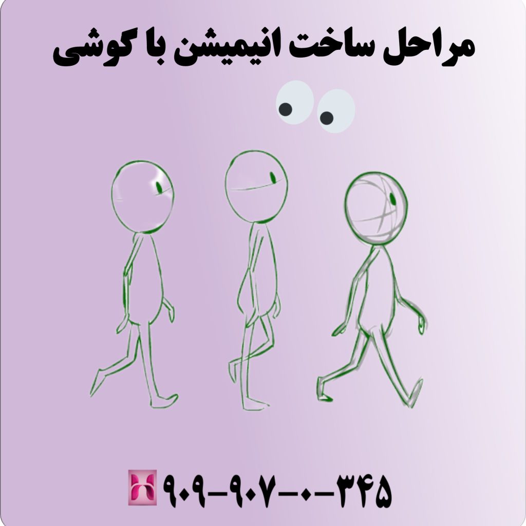 مراحل ساخت انیمیشن با گوشی