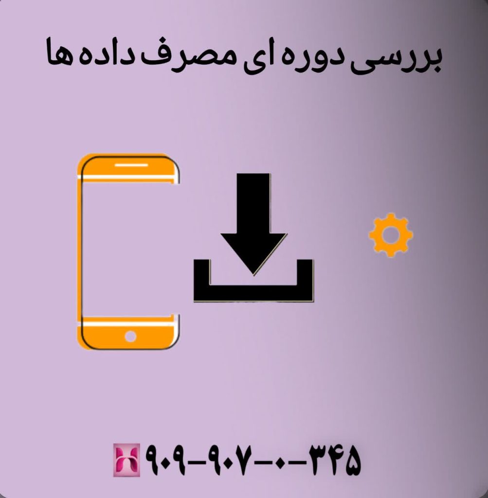 بررسی دورهای مصرف دادهها
