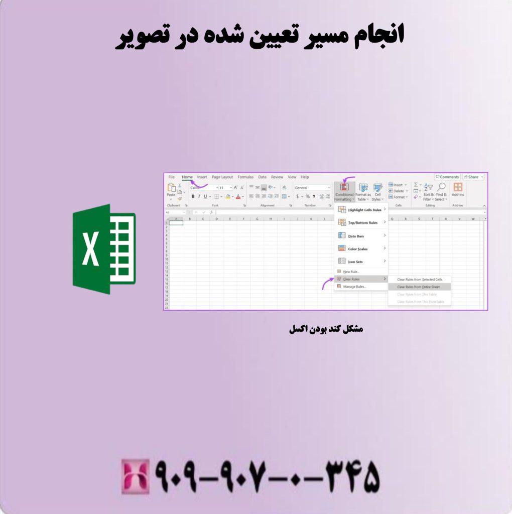 انجام مسیر تعیین شده انجام مسیر تعیین شده