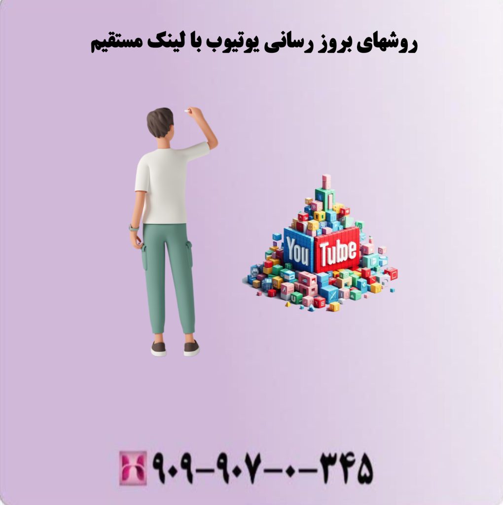 روشهای بروز رسانی یوتیوب با لینک مستقیم روشهای بروز رسانی یوتیوب با لینک مستقیم