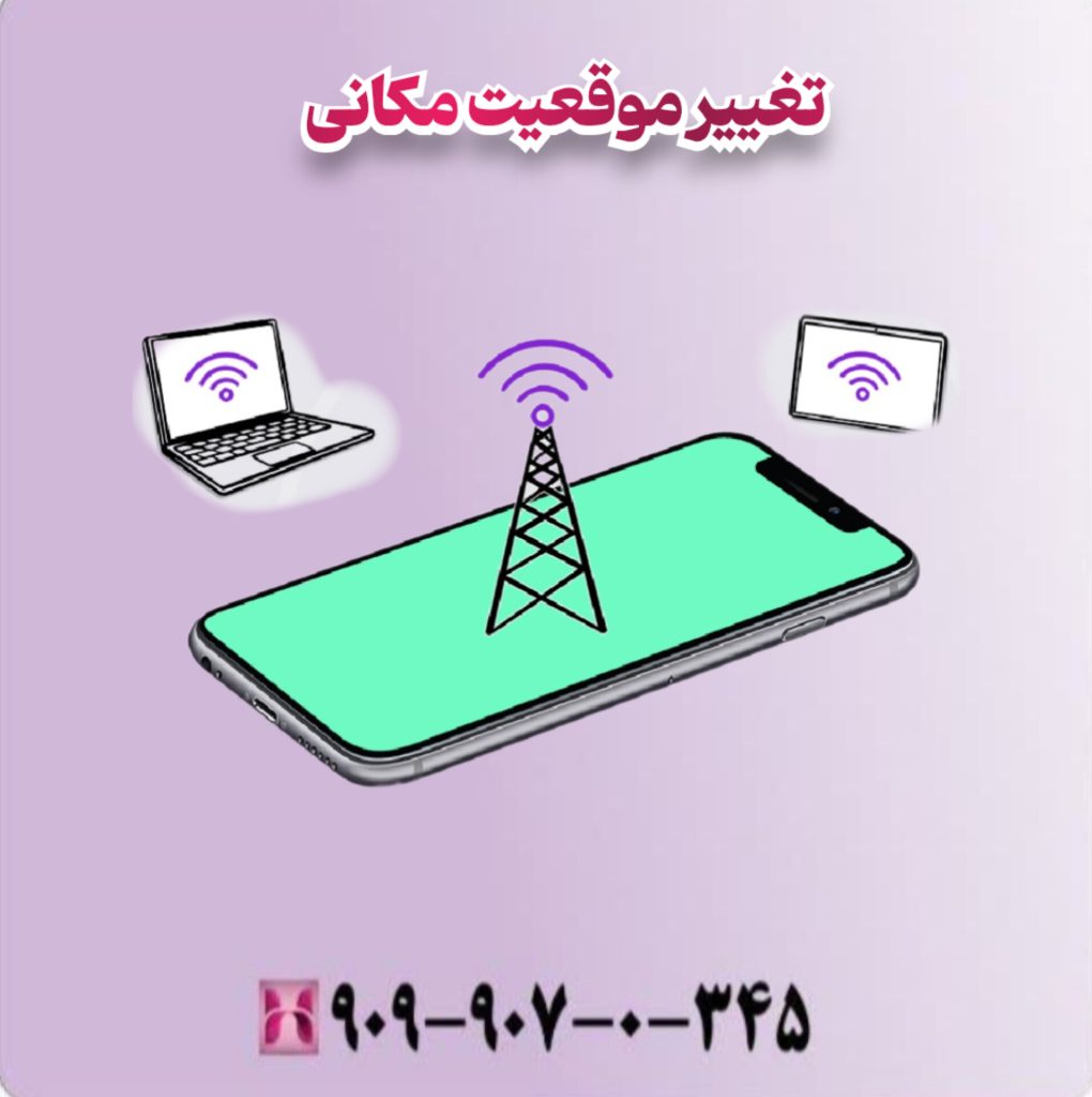 تغییر موقعیت مکانی