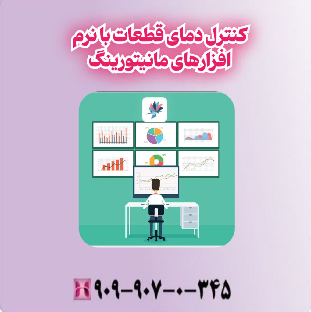 کنترل دمای قطعات با نرم افزارهای مانیتورینگ