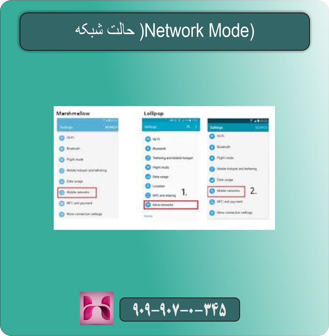 حالت شبکه (Network Mode)