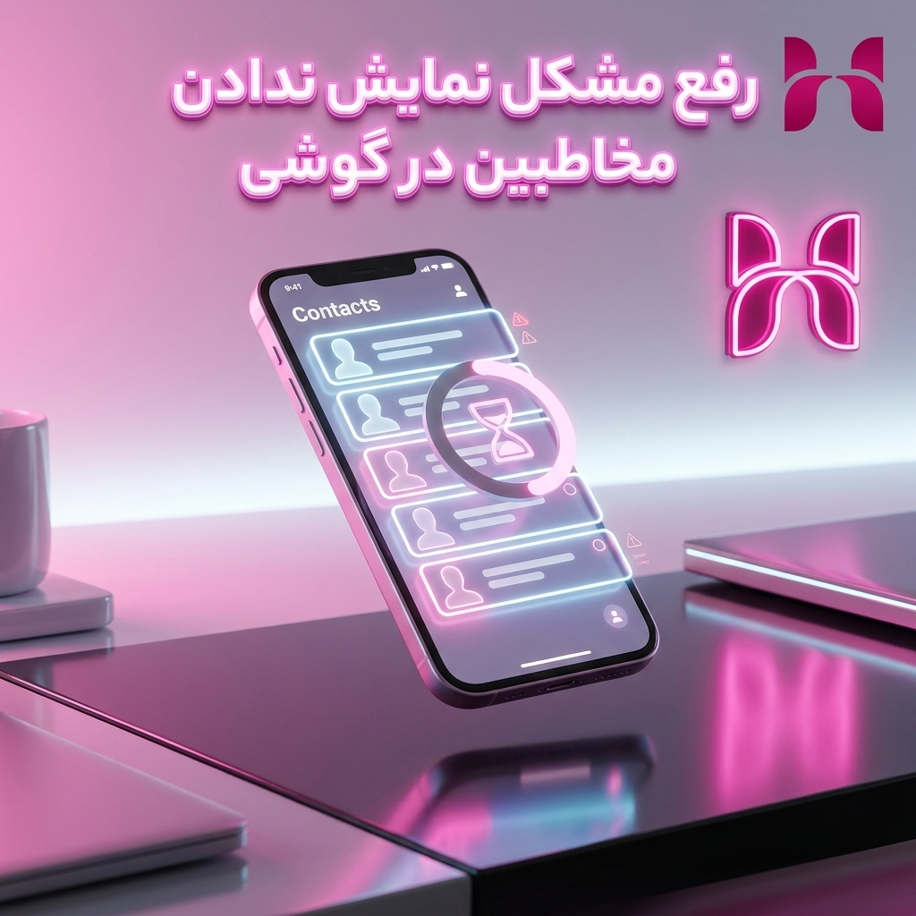 رفع مشکل نمایش ندادن مخاطبین در گوشی