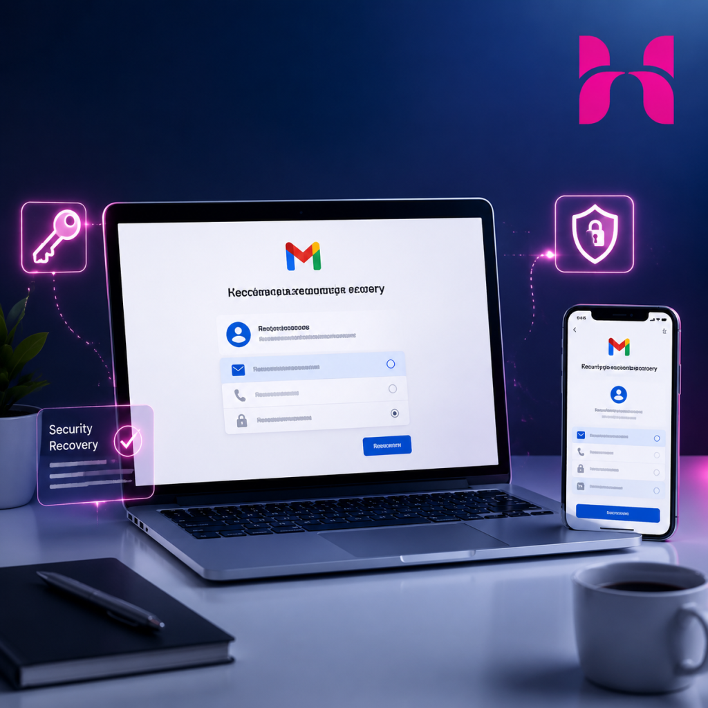 بازگرداندن جیمیل