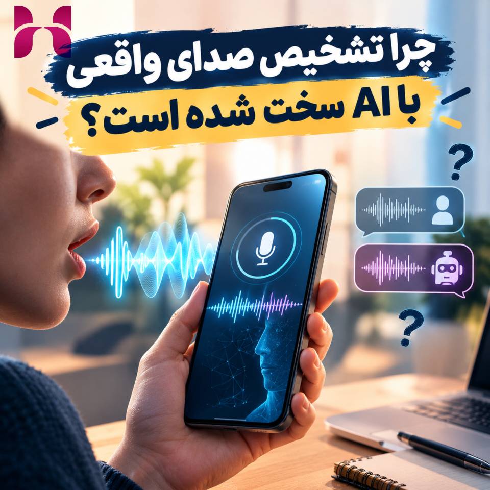 چطور تشخیص بدیم صدای واقعی هست یا AI؟